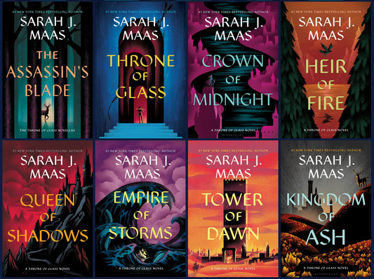 Boxset Throne of Glass by Sarah J. Maas