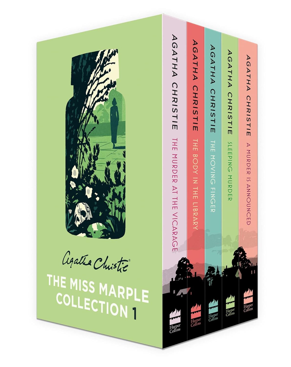 Agatha Christie 5 Books Set