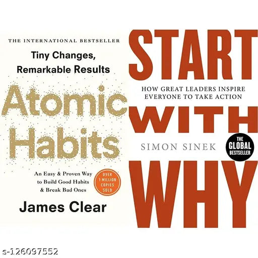 COMBO Atomic Habits + Start With Why