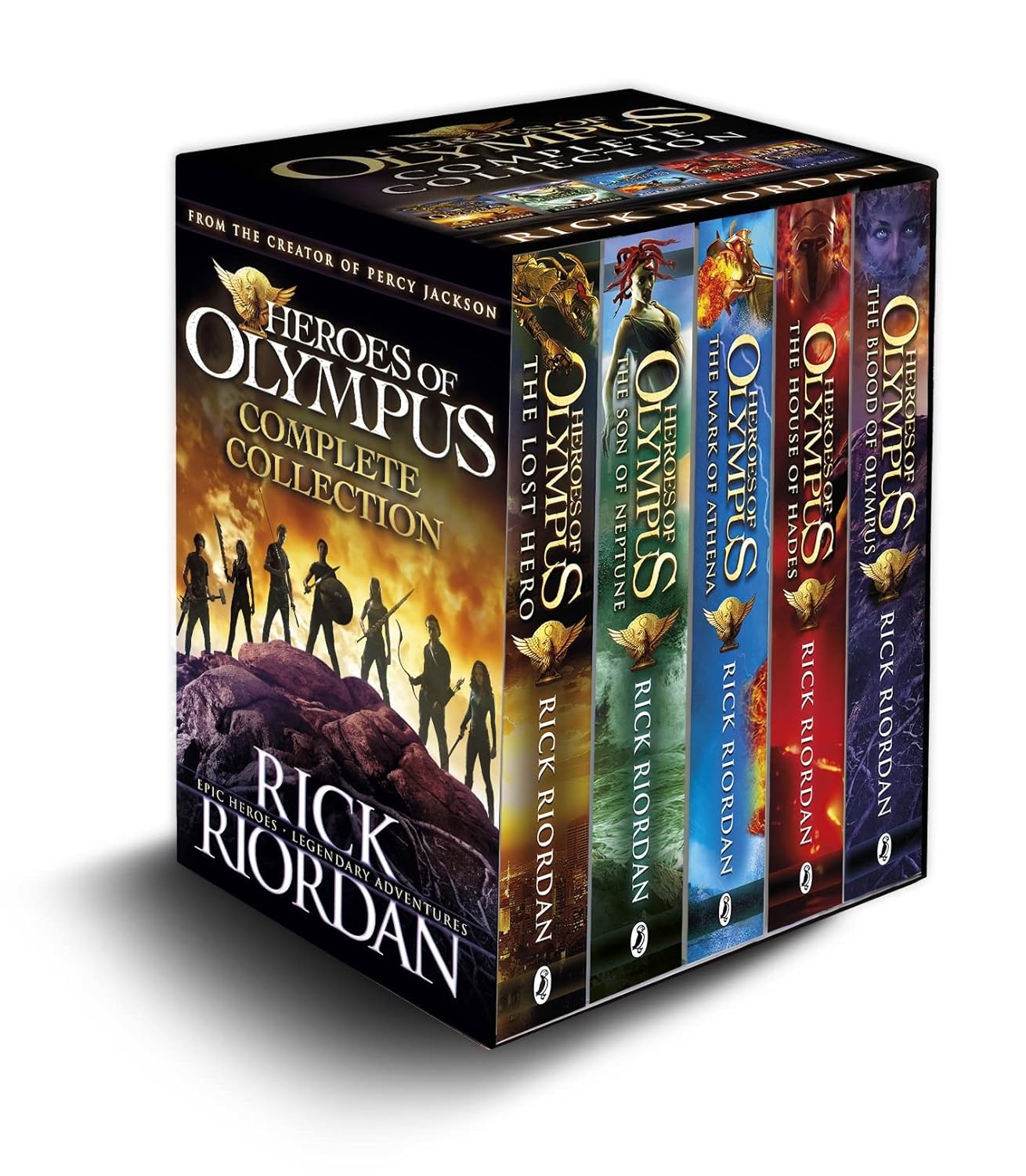 Heroes of Olympus Complete Collection (5 Book Set)