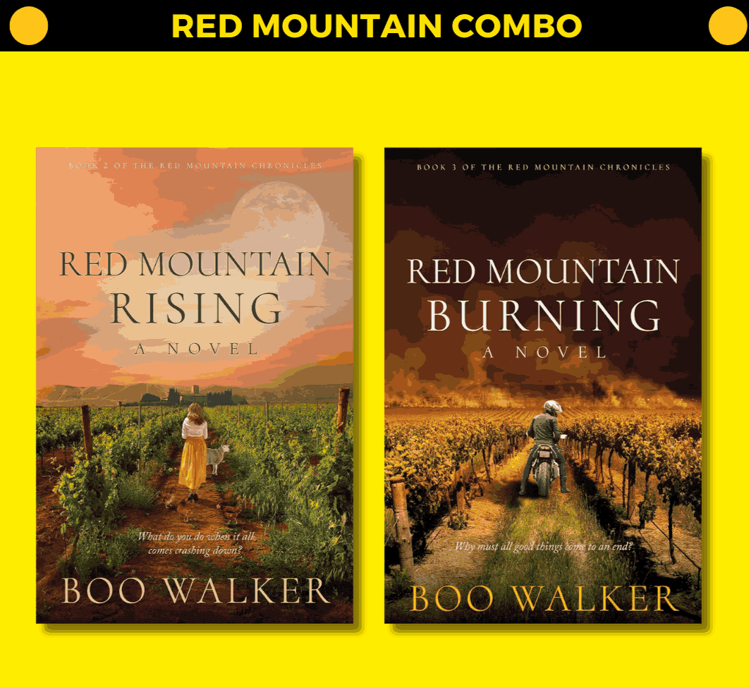 COMBO Red Mountain Rising and Red Mountain Burning